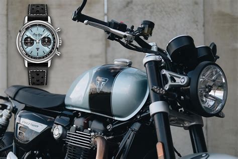 speed twin breitling|triumph speed twin bike watch.